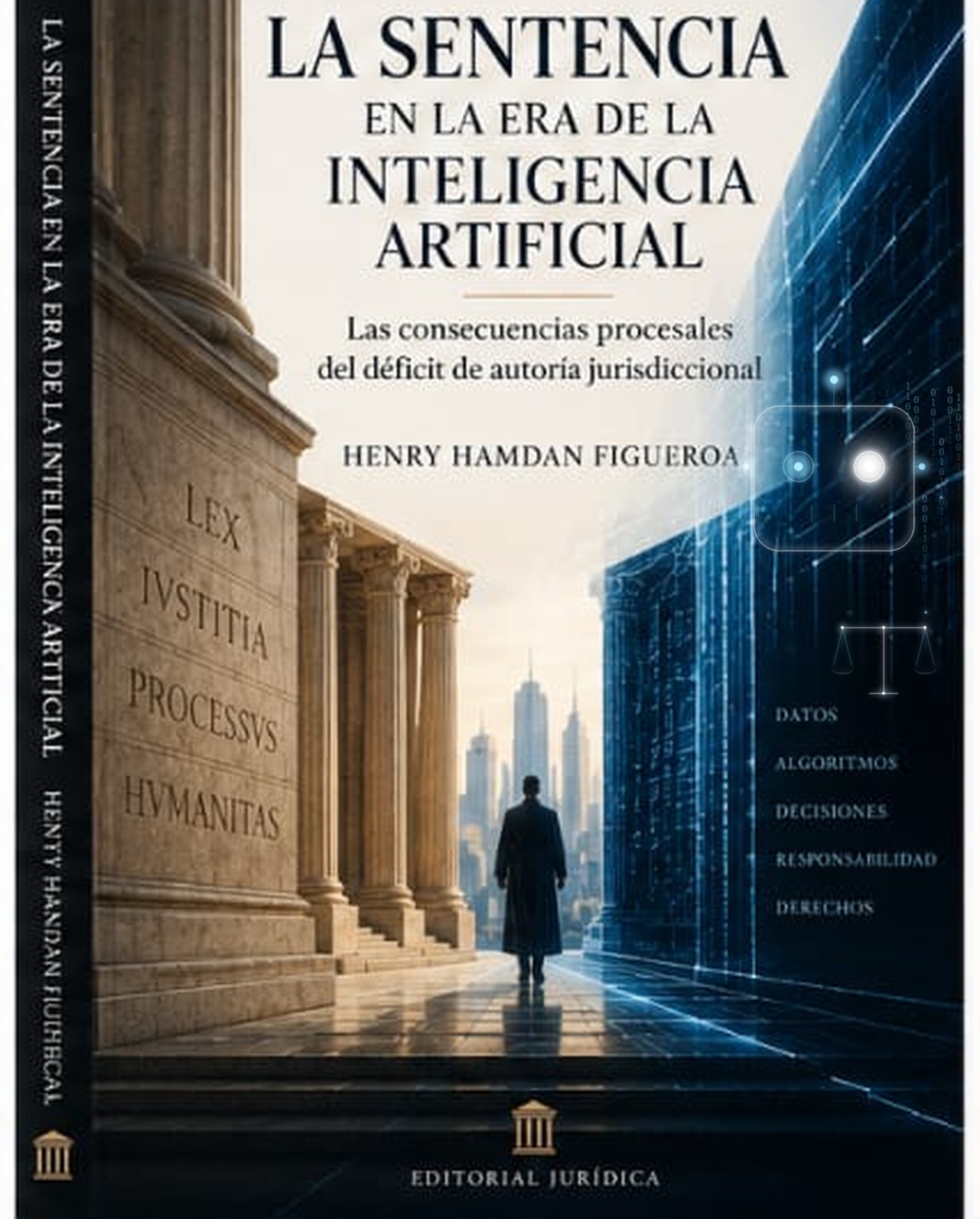 Portada de La sentencia en la era de la inteligencia artificial, de Henry Hamdan Figueroa